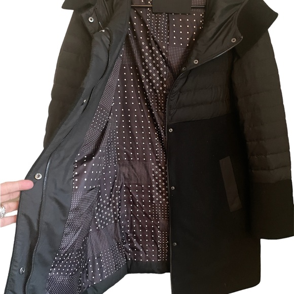 Kristen Blake Black Wool Winter Coat - Picture 3 of 6